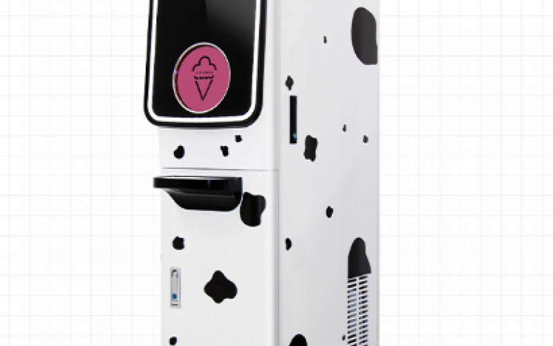 墙裂种草 - 一款会自己赚钱的冰淇淋机，太酷炫了