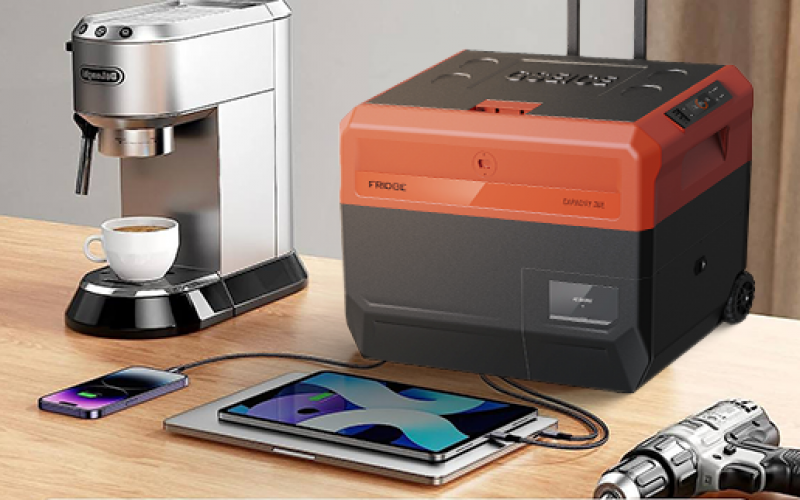 出行常备，盛夏新品上市--有了车载移动储能冰箱，随时随地享冰爽，户外体验更舒适--悸动，只为你心动