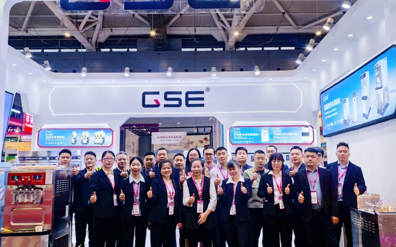 广绅电器集团携新品意式现制冰淇淋机/半自动冰淇淋机及全线商用制冷产品亮相2025深圳国际酒店及餐饮业博览会，力推全球餐饮智能化